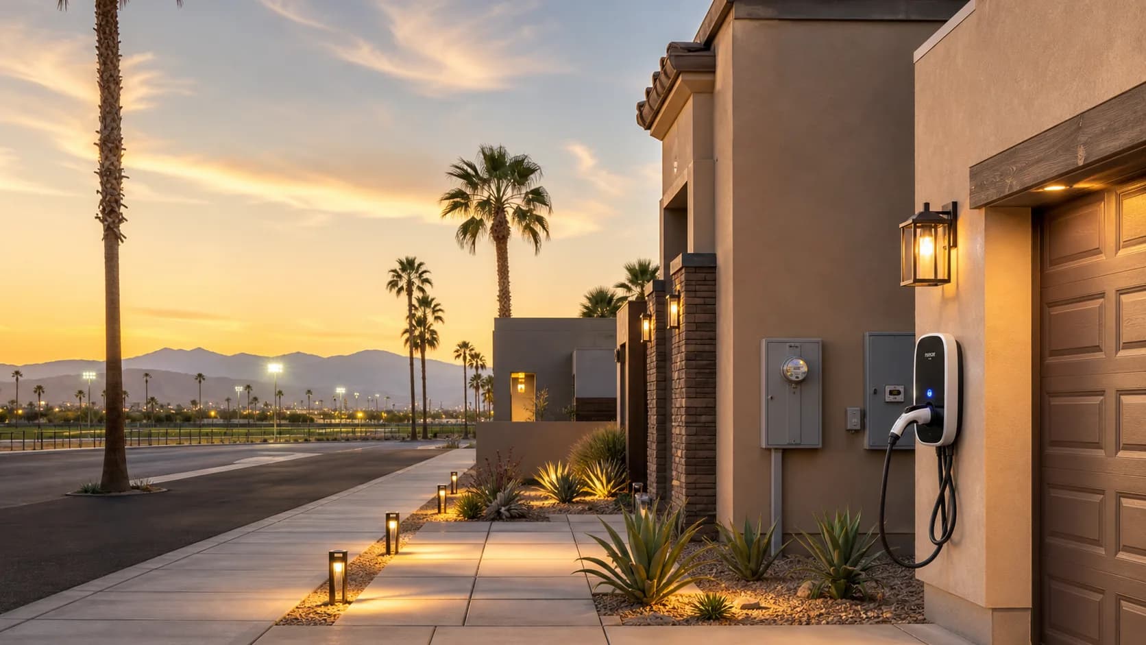 Indio desert home environment for TruLuxe Electric service